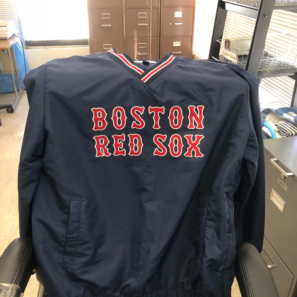 Brand new Boston Red Sox windbreak/sweater